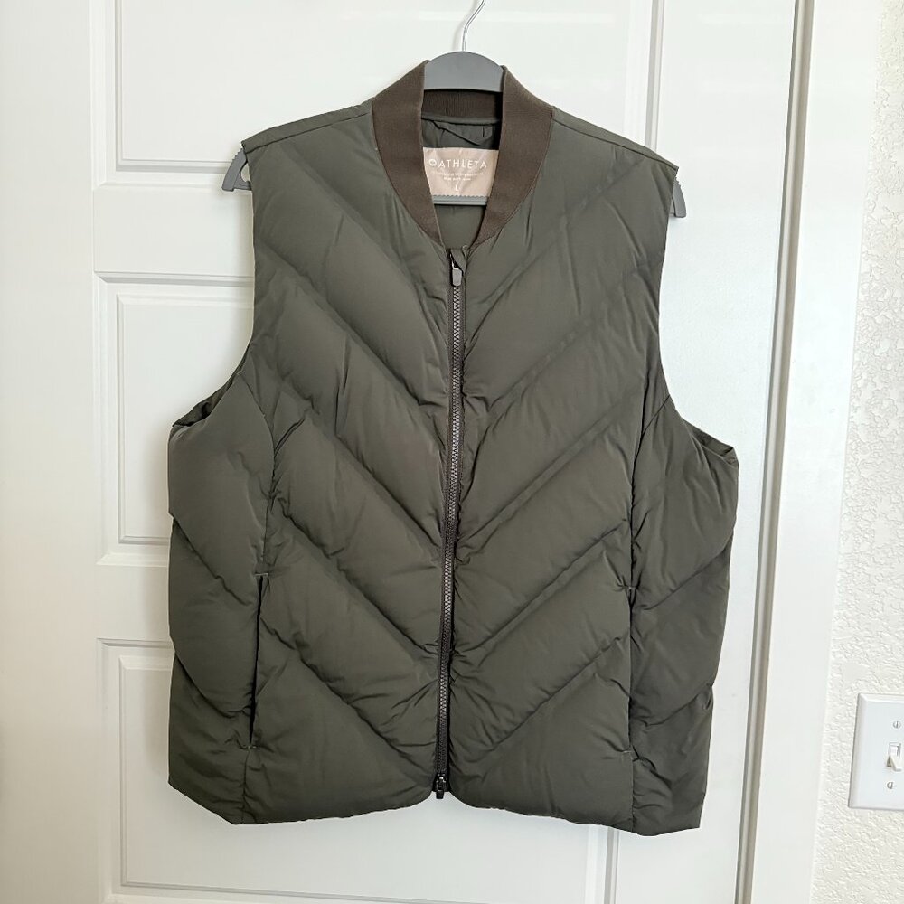 Green Athleta Inlet Vest‎ - L
